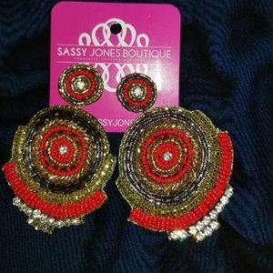 Vintage Sassy Jones earrings